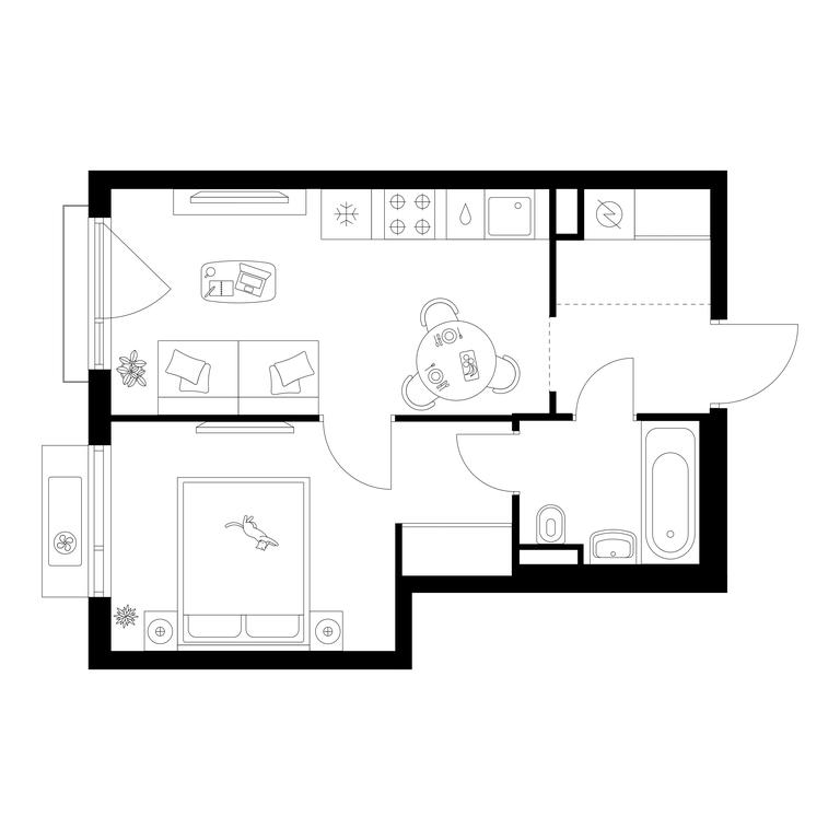Продажа 1-комн. квартиры, 33,87 м² в ЖК «Ильинские луга», Заповедная улица, 1, посёлок Ильинское-Усово, городской округ Красногорск, Московская область, Россия #1 Продажа 1-комн. квартиры, 33,87 м² в ЖК «Ильинские луга», Заповедная улица, 1, посёлок Ильинское-Усово, городской округ Красногорск, Московская область, Россия #1