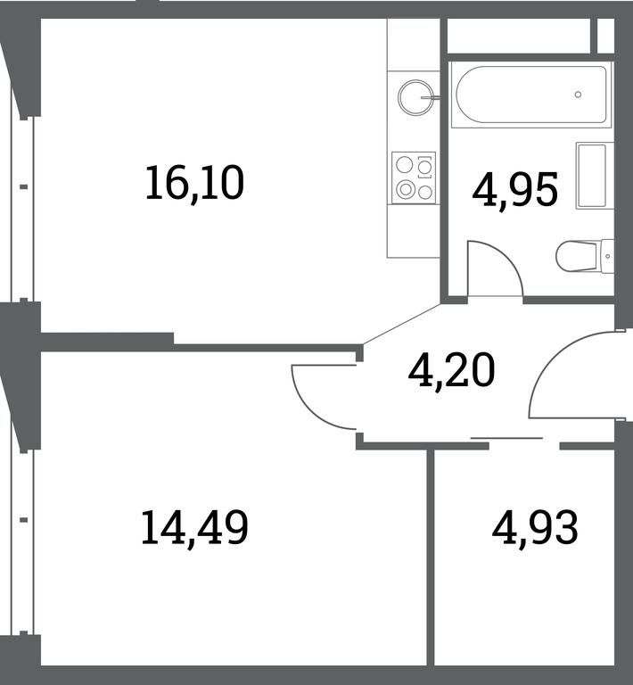 Apartment Sale, 44.67 sq. m. at Headliner, Shmitovsky Drive, 39, Moscow, Russia #1 Apartment Sale, 44.67 sq. m. at Headliner, Shmitovsky Drive, 39, Moscow, Russia #1