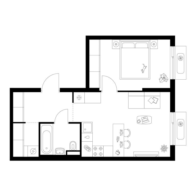 Продажа 1-комн. квартиры, 40,9 м² в ЖК «Саларьево парк», Саларьевская улица, 8к1, поселение Московский, Москва, Россия #1