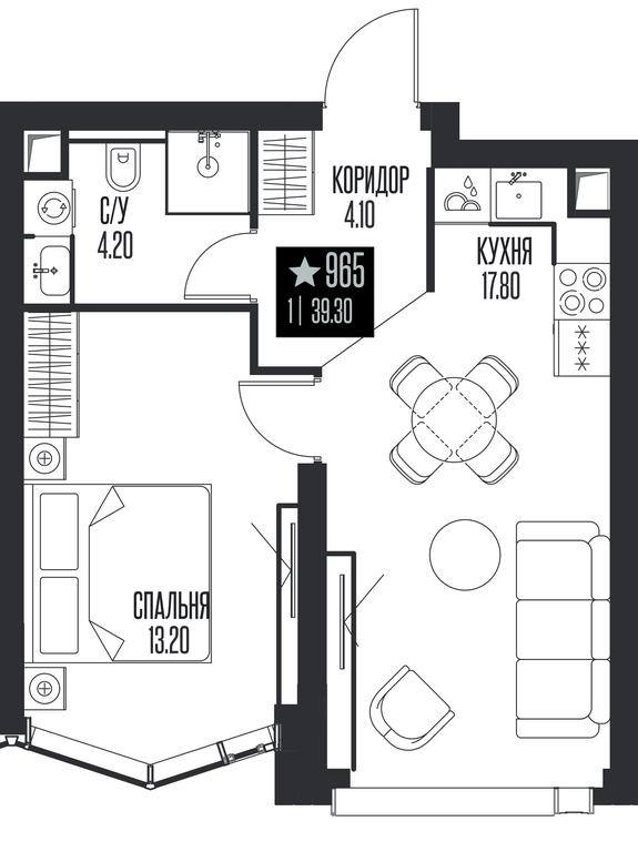 1-BD Apartment Sale, 39.3 sq. m. at Ice Towers, State Nature Reserve of Regional Significance Forest on the Samorodinka River, Moscow, Russia #1 1-BD Apartment Sale, 39.3 sq. m. at Ice Towers, State Nature Reserve of Regional Significance Forest on the Samorodinka River, Moscow, Russia #1