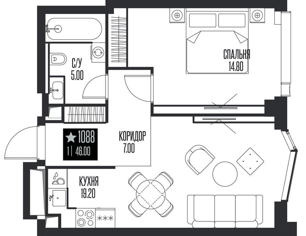 Продажа 1-комн. квартиры, 46 м² в ЖК «Ice Towers (Айс Товерс)», государственный природный заказник регионального значения Лес на реке Самородинке, Москва, Россия #1 Продажа 1-комн. квартиры, 46 м² в ЖК «Ice Towers (Айс Товерс)», государственный природный заказник регионального значения Лес на реке Самородинке, Москва, Россия #1