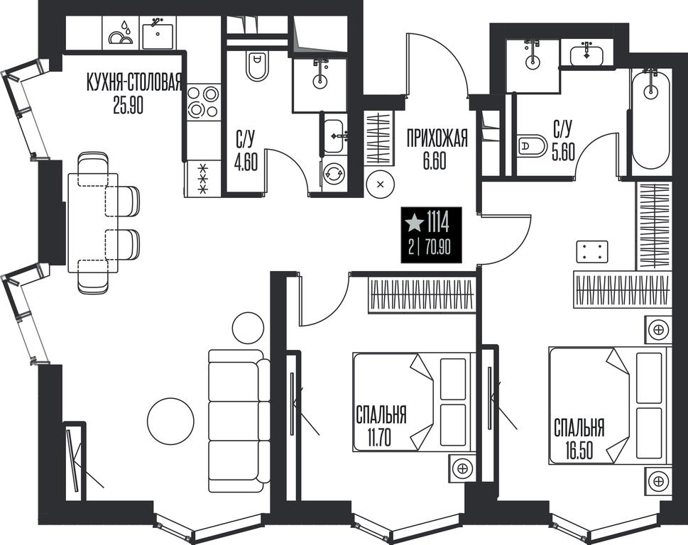 2-BD Apartment Sale, 70.9 sq. m. at Ice Towers, State Nature Reserve of Regional Significance Forest on the Samorodinka River, Moscow, Russia #1 2-BD Apartment Sale, 70.9 sq. m. at Ice Towers, State Nature Reserve of Regional Significance Forest on the Samorodinka River, Moscow, Russia #1