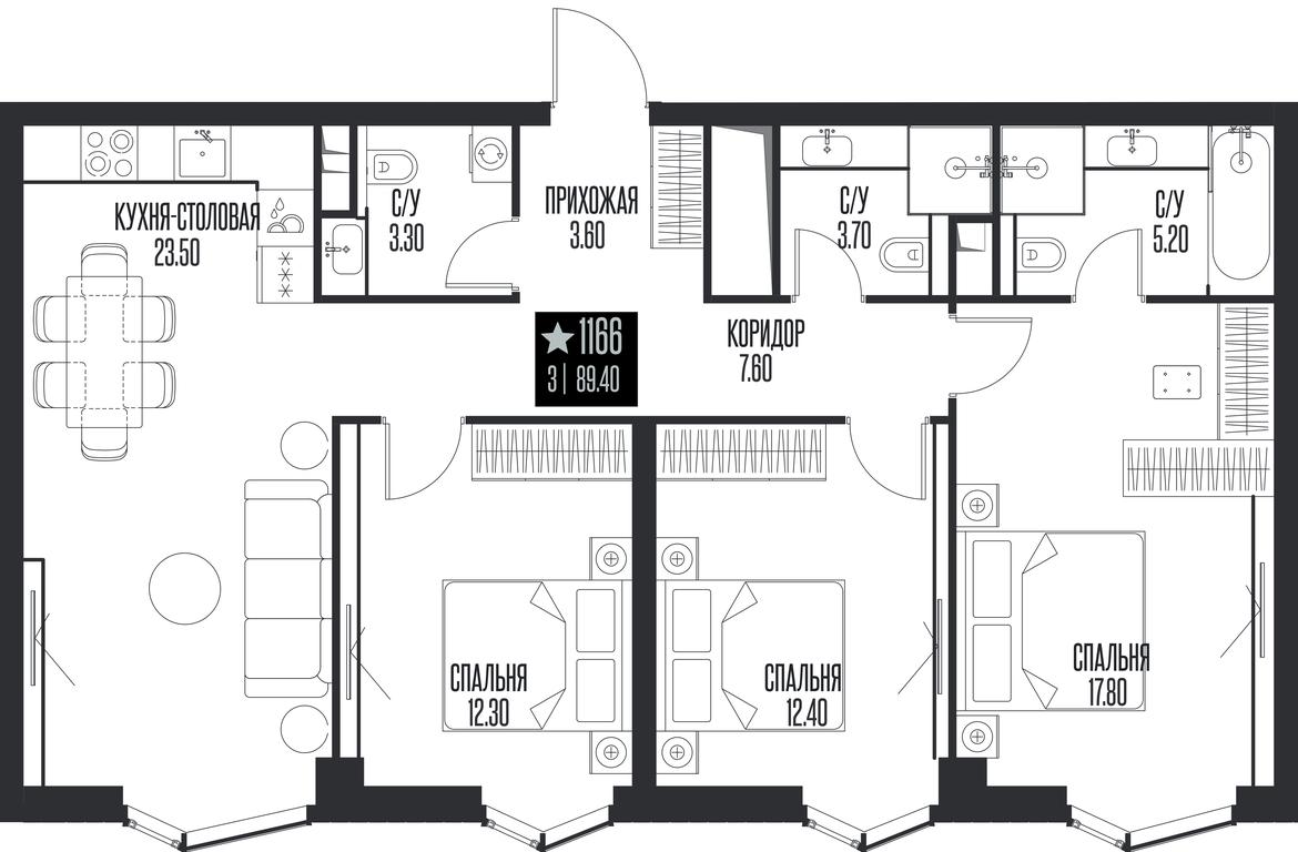 3-BD Apartment Sale, 89.4平方米 at Ice Towers, State Nature Reserve of Regional Significance Forest on the Samorodinka River, Moscow, Russia #1 3-BD Apartment Sale, 89.4平方米 at Ice Towers, State Nature Reserve of Regional Significance Forest on the Samorodinka River, Moscow, Russia #1