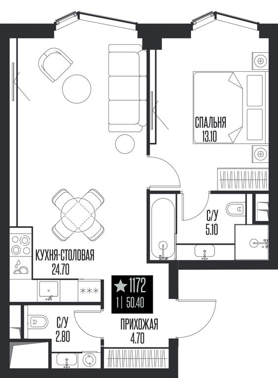 Продажа 1-комн. квартиры, 50,4 м² в ЖК «Ice Towers (Айс Товерс)», государственный природный заказник регионального значения Лес на реке Самородинке, Москва, Россия #1 Продажа 1-комн. квартиры, 50,4 м² в ЖК «Ice Towers (Айс Товерс)», государственный природный заказник регионального значения Лес на реке Самородинке, Москва, Россия #1