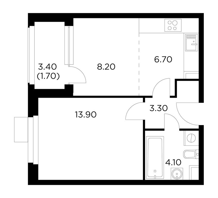 Продажа 1-комн. квартиры, 37,9 м² в ЖК «Новое Медведково», жилой комплекс Новое Медведково, микрорайон 17А, Мытищи, Московская область, Россия #1 Продажа 1-комн. квартиры, 37,9 м² в ЖК «Новое Медведково», жилой комплекс Новое Медведково, микрорайон 17А, Мытищи, Московская область, Россия #1