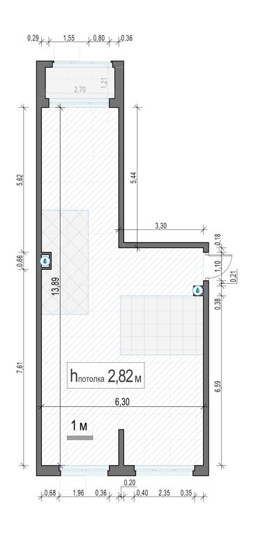 2-BD Apartment Sale, 68.6 sq. m. at Novoe Medvedkovo, Novoe Medvedkovo Residential Complex, mikrorayon 17A, Mytischi, Moscow Region, Russia #2