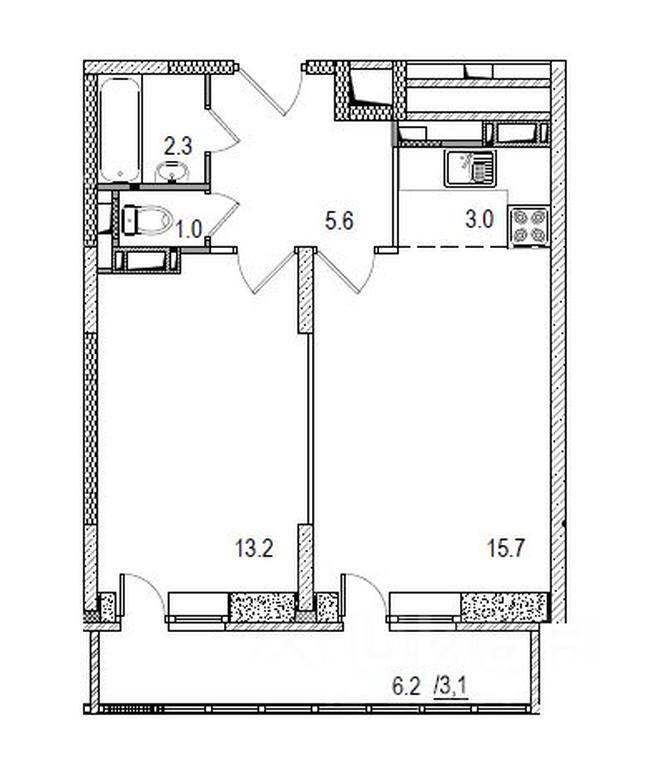 1-BD Apartment Sale, 47 sq. m. at Istomkino, Yubileynaya ulitsa, Noginsk, Bogorodskiy Urban District, Moscow Region, Russia #1 1-BD Apartment Sale, 47 sq. m. at Istomkino, Yubileynaya ulitsa, Noginsk, Bogorodskiy Urban District, Moscow Region, Russia #1
