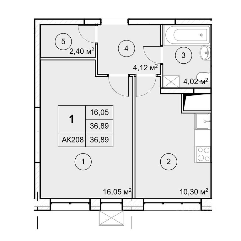 Apartment Sale, 36.87平方米 at Ekograd Novy Katuar, ulitsa Lva Tolstogo, rabochiy posyolok Nekrasovskiy, Dmitrovskiy Urban District, Moscow Region, Russia #1 Apartment Sale, 36.87平方米 at Ekograd Novy Katuar, ulitsa Lva Tolstogo, rabochiy posyolok Nekrasovskiy, Dmitrovskiy Urban District, Moscow Region, Russia #1