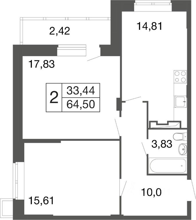 1-BD Apartment Sale, 64.5 sq. m. at Vremena goda, Proletarskaya ulitsa, Aprelevka, Naro-Fominskiy City District, Moscow Region, Russia #1 1-BD Apartment Sale, 64.5 sq. m. at Vremena goda, Proletarskaya ulitsa, Aprelevka, Naro-Fominskiy City District, Moscow Region, Russia #1