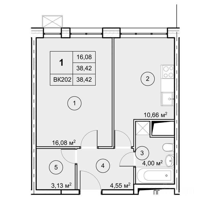 Apartment Sale, 38.42 sq. m. at Ekograd Novy Katuar, ulitsa Lva Tolstogo, rabochiy posyolok Nekrasovskiy, Dmitrovskiy Urban District, Moscow Region, Russia #1 Apartment Sale, 38.42 sq. m. at Ekograd Novy Katuar, ulitsa Lva Tolstogo, rabochiy posyolok Nekrasovskiy, Dmitrovskiy Urban District, Moscow Region, Russia #1