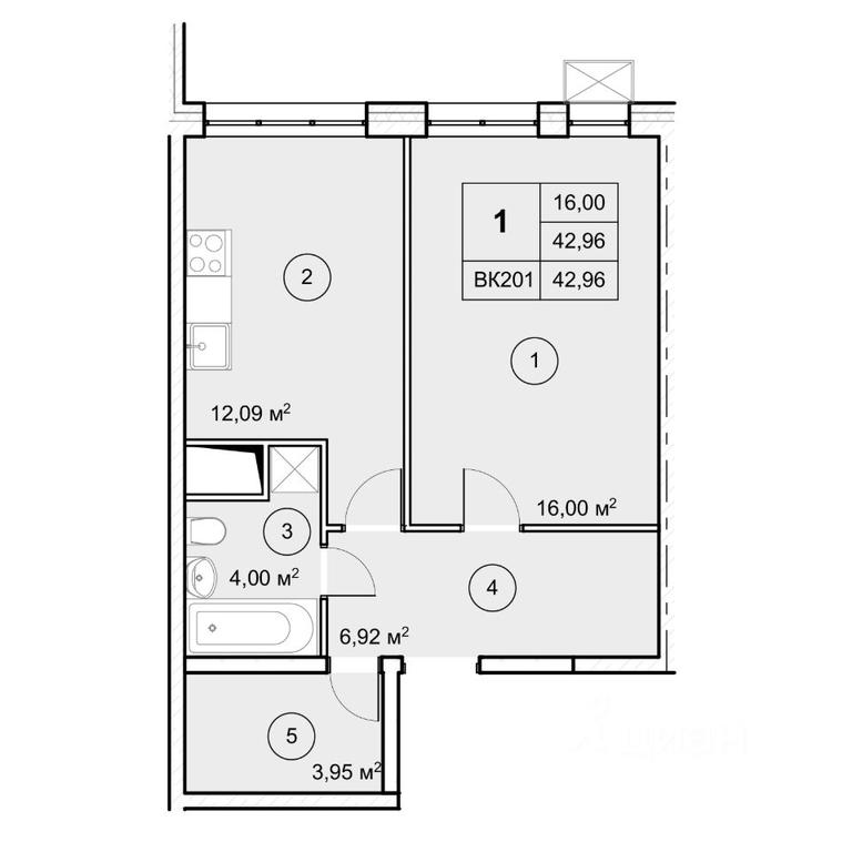 Apartment Sale, 42.96 sq. m. at Ekograd Novy Katuar, ulitsa Lva Tolstogo, rabochiy posyolok Nekrasovskiy, Dmitrovskiy Urban District, Moscow Region, Russia #1 Apartment Sale, 42.96 sq. m. at Ekograd Novy Katuar, ulitsa Lva Tolstogo, rabochiy posyolok Nekrasovskiy, Dmitrovskiy Urban District, Moscow Region, Russia #1