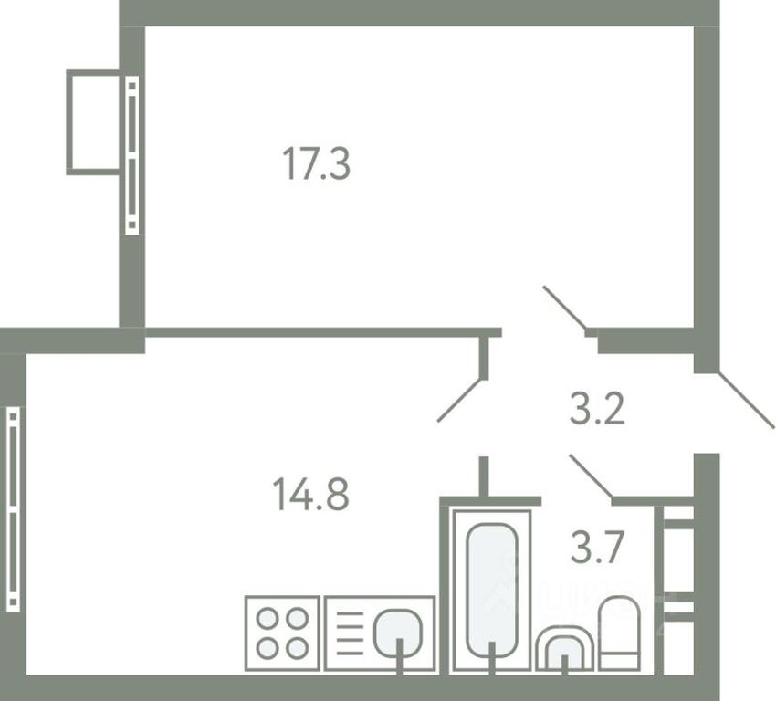 Apartment Sale, 38.6 sq. m. at Novo-Molokovo, Novo-Molokovskiy bulvar, selo Molokovo, Leninskiy City District, Moscow Region, Russia #1 Apartment Sale, 38.6 sq. m. at Novo-Molokovo, Novo-Molokovskiy bulvar, selo Molokovo, Leninskiy City District, Moscow Region, Russia #1