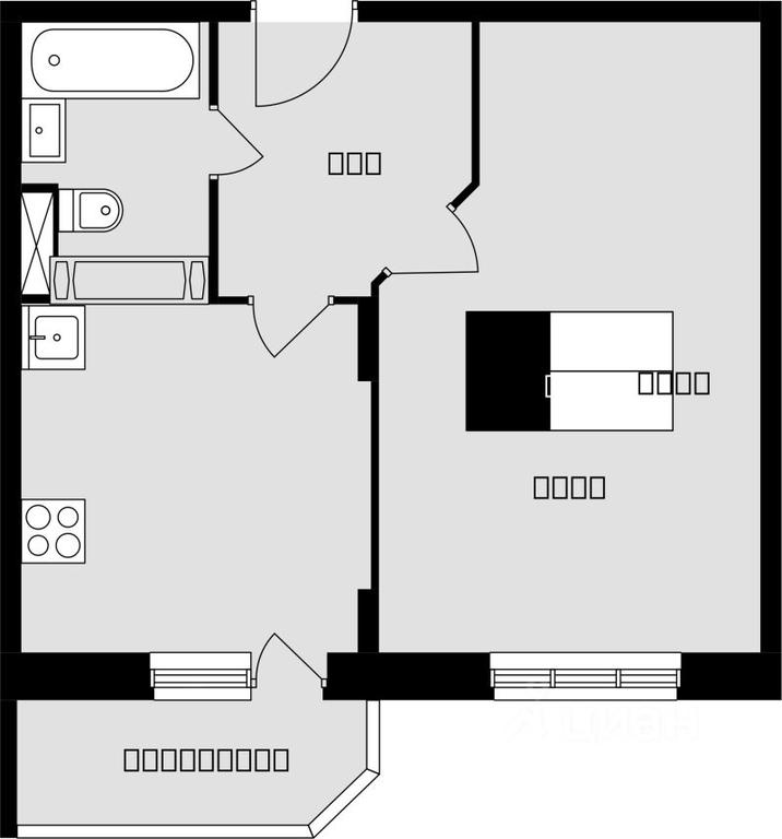 Apartment Sale, 40.5平方米 at Shkolny, Shkolnaya Street, mikrorayon Klimovsk, Podolsk, Moscow Region, Russia #1
