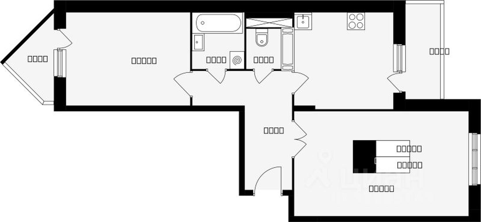 1-BD Apartment Sale, 62.6 sq. m. at Shkolny, Shkolnaya Street, mikrorayon Klimovsk, Podolsk, Moscow Region, Russia #1 1-BD Apartment Sale, 62.6 sq. m. at Shkolny, Shkolnaya Street, mikrorayon Klimovsk, Podolsk, Moscow Region, Russia #1