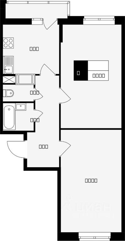 1-BD Apartment Sale, 61.5 sq. m. at Sadovaya 14, Sadovaya Street, 14, Krasnaya Gorka Microdistrict, Podolsk, Moscow Region, Russia #1