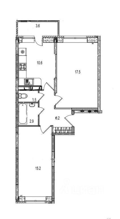 1-BD Apartment Sale, 57.4平方米 at Istomkino, Yubileynaya ulitsa, Noginsk, Bogorodskiy Urban District, Moscow Region, Russia #1 1-BD Apartment Sale, 57.4平方米 at Istomkino, Yubileynaya ulitsa, Noginsk, Bogorodskiy Urban District, Moscow Region, Russia #1
