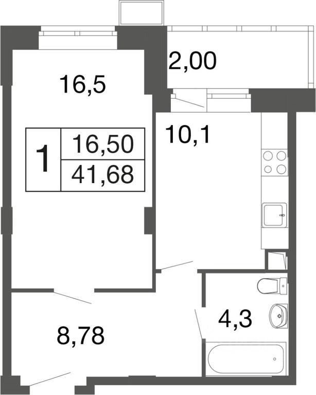 Apartment Sale, 41.68 sq. m. at Vremena goda, Proletarskaya ulitsa, Aprelevka, Naro-Fominskiy City District, Moscow Region, Russia #1 Apartment Sale, 41.68 sq. m. at Vremena goda, Proletarskaya ulitsa, Aprelevka, Naro-Fominskiy City District, Moscow Region, Russia #1