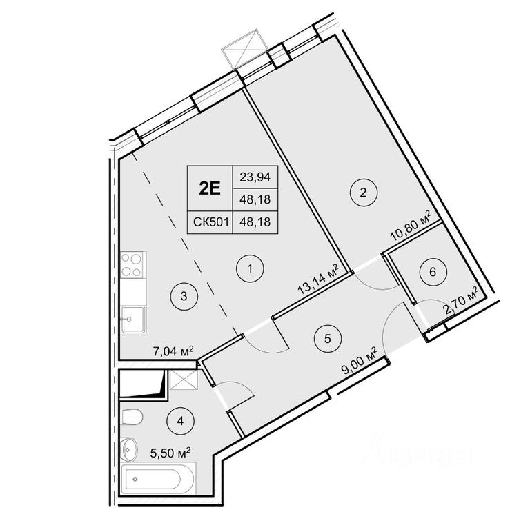 1-BD Apartment Sale, 48.18 sq. m. at Ekograd Novy Katuar, ulitsa Lva Tolstogo, rabochiy posyolok Nekrasovskiy, Dmitrovskiy Urban District, Moscow Region, Russia #1 1-BD Apartment Sale, 48.18 sq. m. at Ekograd Novy Katuar, ulitsa Lva Tolstogo, rabochiy posyolok Nekrasovskiy, Dmitrovskiy Urban District, Moscow Region, Russia #1