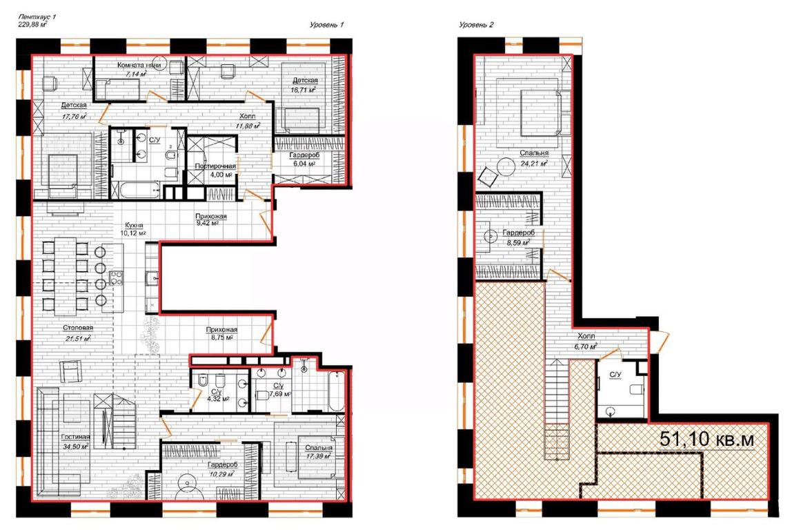 5-BD Apartment Sale, 229.9 sq. m. at Dolgorukovskaya 25, Dolgorukovskaya Street, 25к2, Moscow, Russia #1 5-BD Apartment Sale, 229.9 sq. m. at Dolgorukovskaya 25, Dolgorukovskaya Street, 25к2, Moscow, Russia #1