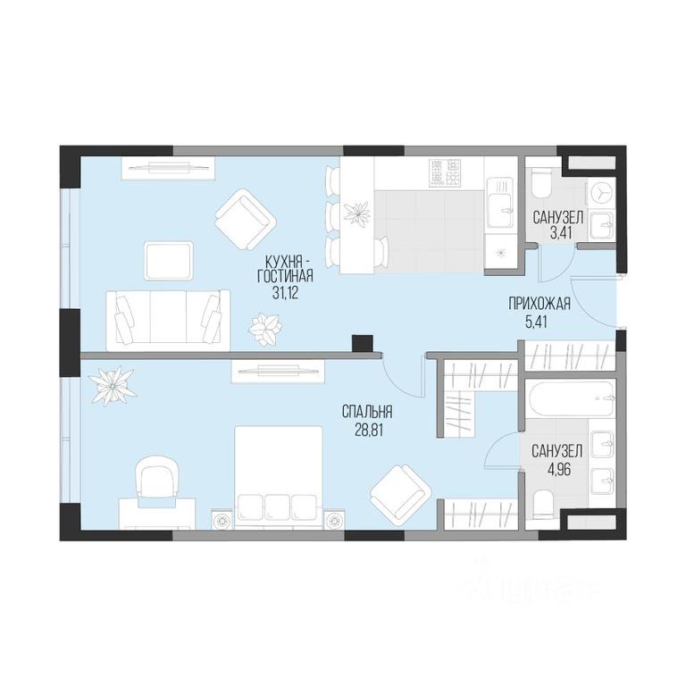 Apartment Sale, 73.71 sq. m. at Dom po ul. Sadovnicheskaya, Sadovnicheskaya Street, Moscow, Russia #1 Apartment Sale, 73.71 sq. m. at Dom po ul. Sadovnicheskaya, Sadovnicheskaya Street, Moscow, Russia #1