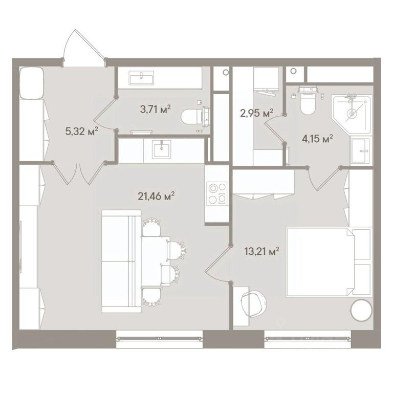 Apartment Sale, 50.8平方米 at D ORO MILLE (Doro Mille), 1st Mozhayskiy Blind Alley, 8Ас1, Moscow, Russia #1 Apartment Sale, 50.8平方米 at D ORO MILLE (Doro Mille), 1st Mozhayskiy Blind Alley, 8Ас1, Moscow, Russia #1