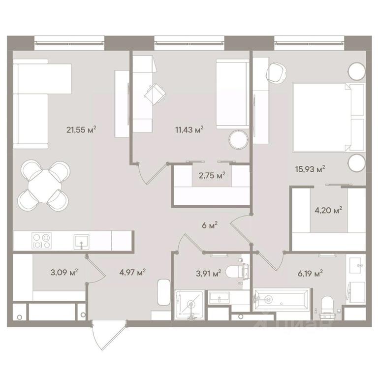 2-BD Apartment Sale, 79.8平方米 at D ORO MILLE (Doro Mille), 1st Mozhayskiy Blind Alley, 8Ас1, Moscow, Russia #1 2-BD Apartment Sale, 79.8平方米 at D ORO MILLE (Doro Mille), 1st Mozhayskiy Blind Alley, 8Ас1, Moscow, Russia #1