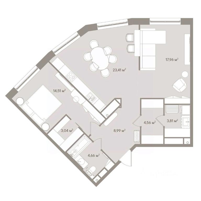 2-BD Apartment Sale, 81.2平方米 at D ORO MILLE (Doro Mille), 1st Mozhayskiy Blind Alley, 8Ас1, Moscow, Russia #1 2-BD Apartment Sale, 81.2平方米 at D ORO MILLE (Doro Mille), 1st Mozhayskiy Blind Alley, 8Ас1, Moscow, Russia #1