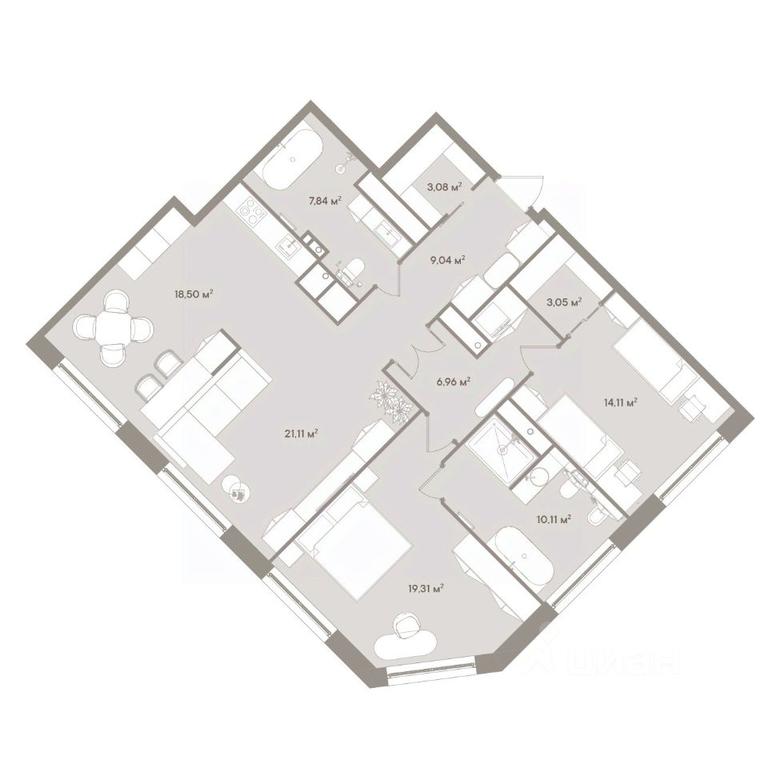 2-BD Apartment Sale, 112 sq. m. at D ORO MILLE (Doro Mille), 1st Mozhayskiy Blind Alley, 8Ас1, Moscow, Russia #1 2-BD Apartment Sale, 112 sq. m. at D ORO MILLE (Doro Mille), 1st Mozhayskiy Blind Alley, 8Ас1, Moscow, Russia #1