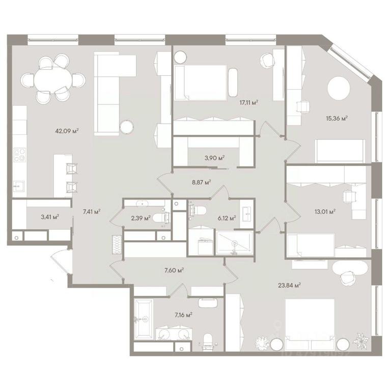 2-BD Apartment Sale, 158.3平方米 at D ORO MILLE (Doro Mille), 1st Mozhayskiy Blind Alley, 8Ас1, Moscow, Russia #1 2-BD Apartment Sale, 158.3平方米 at D ORO MILLE (Doro Mille), 1st Mozhayskiy Blind Alley, 8Ас1, Moscow, Russia #1