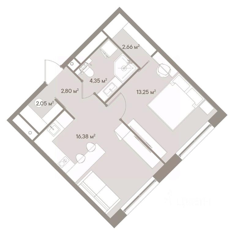 Apartment Sale, 41.5平方米 at D ORO MILLE (Doro Mille), 1st Mozhayskiy Blind Alley, 8Ас1, Moscow, Russia #1 Apartment Sale, 41.5平方米 at D ORO MILLE (Doro Mille), 1st Mozhayskiy Blind Alley, 8Ас1, Moscow, Russia #1