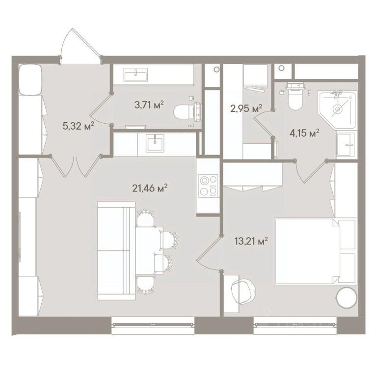 Apartment Sale, 50.8 sq. m. at D ORO MILLE (Doro Mille), 1st Mozhayskiy Blind Alley, 8Ас1, Moscow, Russia #1 Apartment Sale, 50.8 sq. m. at D ORO MILLE (Doro Mille), 1st Mozhayskiy Blind Alley, 8Ас1, Moscow, Russia #1