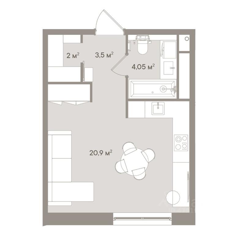 Apartment Sale, 30.5平方米 at D ORO MILLE (Doro Mille), 1st Mozhayskiy Blind Alley, 8Ас1, Moscow, Russia #1 Apartment Sale, 30.5平方米 at D ORO MILLE (Doro Mille), 1st Mozhayskiy Blind Alley, 8Ас1, Moscow, Russia #1