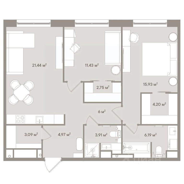 2-BD Apartment Sale, 79.9 sq. m. at D ORO MILLE (Doro Mille), 1st Mozhayskiy Blind Alley, 8Ас1, Moscow, Russia #1 2-BD Apartment Sale, 79.9 sq. m. at D ORO MILLE (Doro Mille), 1st Mozhayskiy Blind Alley, 8Ас1, Moscow, Russia #1