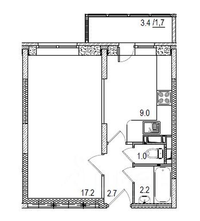 Apartment Sale, 36 sq. m. at Istomkino, Yubileynaya ulitsa, Noginsk, Bogorodskiy Urban District, Moscow Region, Russia #1 Apartment Sale, 36 sq. m. at Istomkino, Yubileynaya ulitsa, Noginsk, Bogorodskiy Urban District, Moscow Region, Russia #1