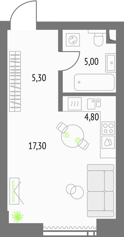 Продажа квартиры, 32,4 м² в ЖК «Upside Towers (Апсайд Тауэрс)», Огородный проезд, 4с1, Москва, Россия #1 Продажа квартиры, 32,4 м² в ЖК «Upside Towers (Апсайд Тауэрс)», Огородный проезд, 4с1, Москва, Россия #1