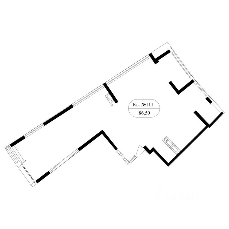 2-BD Apartment Sale, 80.3 sq. m. at Marshal, Marshala Rybalko Street, Moscow, Russia #1