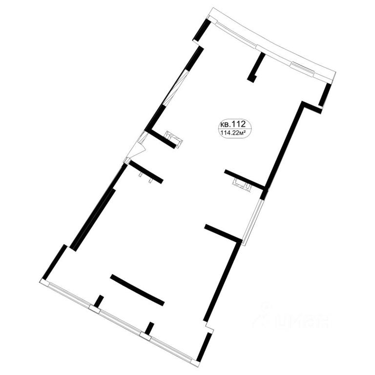 2-BD Apartment Sale, 110平方米 at Marshal, Marshala Rybalko Street, Moscow, Russia #1 2-BD Apartment Sale, 110平方米 at Marshal, Marshala Rybalko Street, Moscow, Russia #1