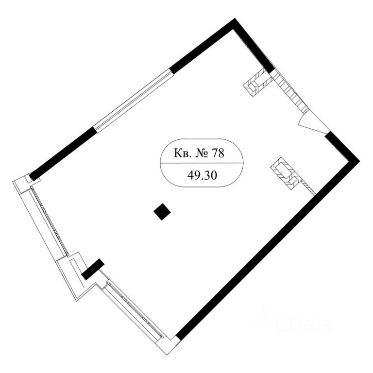 1-BD Apartment Sale, 47.46 sq. m. at Marshal, Marshala Rybalko Street, Moscow, Russia #1