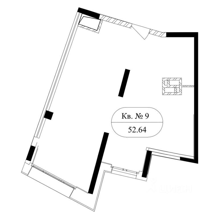 1-BD Apartment Sale, 48.9 sq. m. at Marshal, Marshala Rybalko Street, Moscow, Russia #1 1-BD Apartment Sale, 48.9 sq. m. at Marshal, Marshala Rybalko Street, Moscow, Russia #1