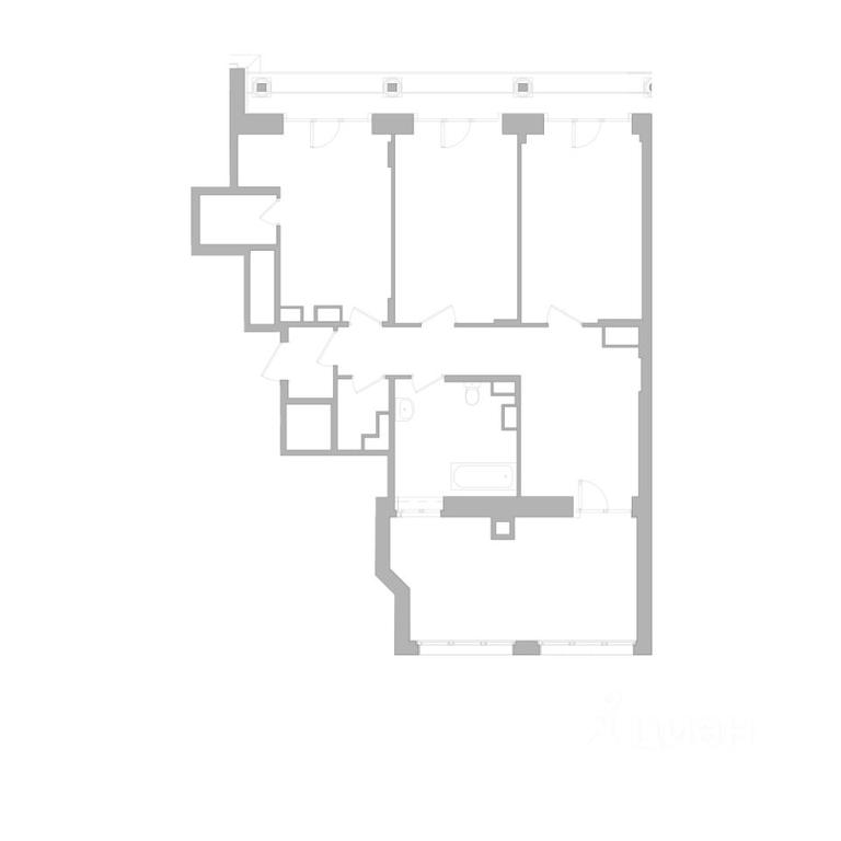 1-BD Apartment Sale, 111.4 sq. m. at Marshal, Marshala Rybalko Street, Moscow, Russia #1 1-BD Apartment Sale, 111.4 sq. m. at Marshal, Marshala Rybalko Street, Moscow, Russia #1