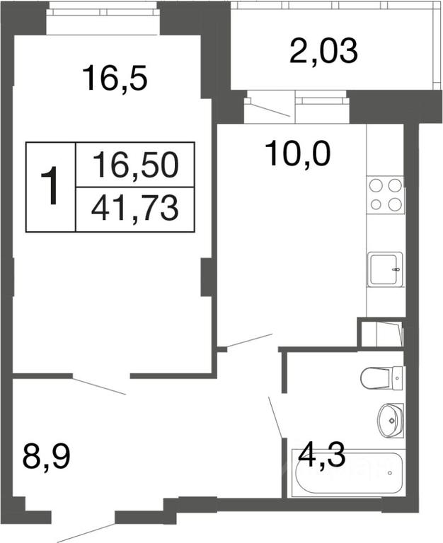 Apartment Sale, 41.73 sq. m. at Vremena goda, Proletarskaya ulitsa, Aprelevka, Naro-Fominskiy City District, Moscow Region, Russia #1 Apartment Sale, 41.73 sq. m. at Vremena goda, Proletarskaya ulitsa, Aprelevka, Naro-Fominskiy City District, Moscow Region, Russia #1