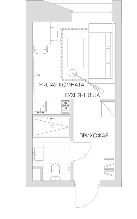 Apartment Sale, 20.1 sq. m. at Nice Loft, Avtomobilny Drive, 4, Moscow, Russia #1 Apartment Sale, 20.1 sq. m. at Nice Loft, Avtomobilny Drive, 4, Moscow, Russia #1