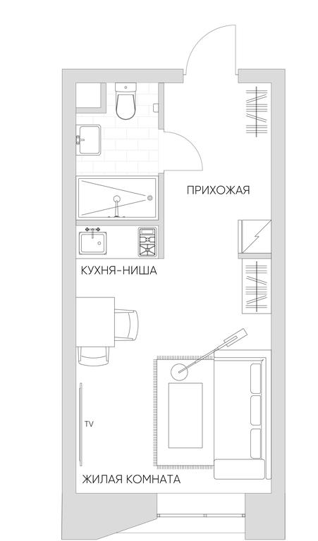 Apartment Sale, 26.4平方米 at Nice Loft, Avtomobilny Drive, 4, Moscow, Russia #1 Apartment Sale, 26.4平方米 at Nice Loft, Avtomobilny Drive, 4, Moscow, Russia #1