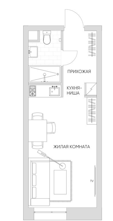 Apartment Sale, 28.6 sq. m. at Nice Loft, Avtomobilny Drive, 4, Moscow, Russia #1 Apartment Sale, 28.6 sq. m. at Nice Loft, Avtomobilny Drive, 4, Moscow, Russia #1