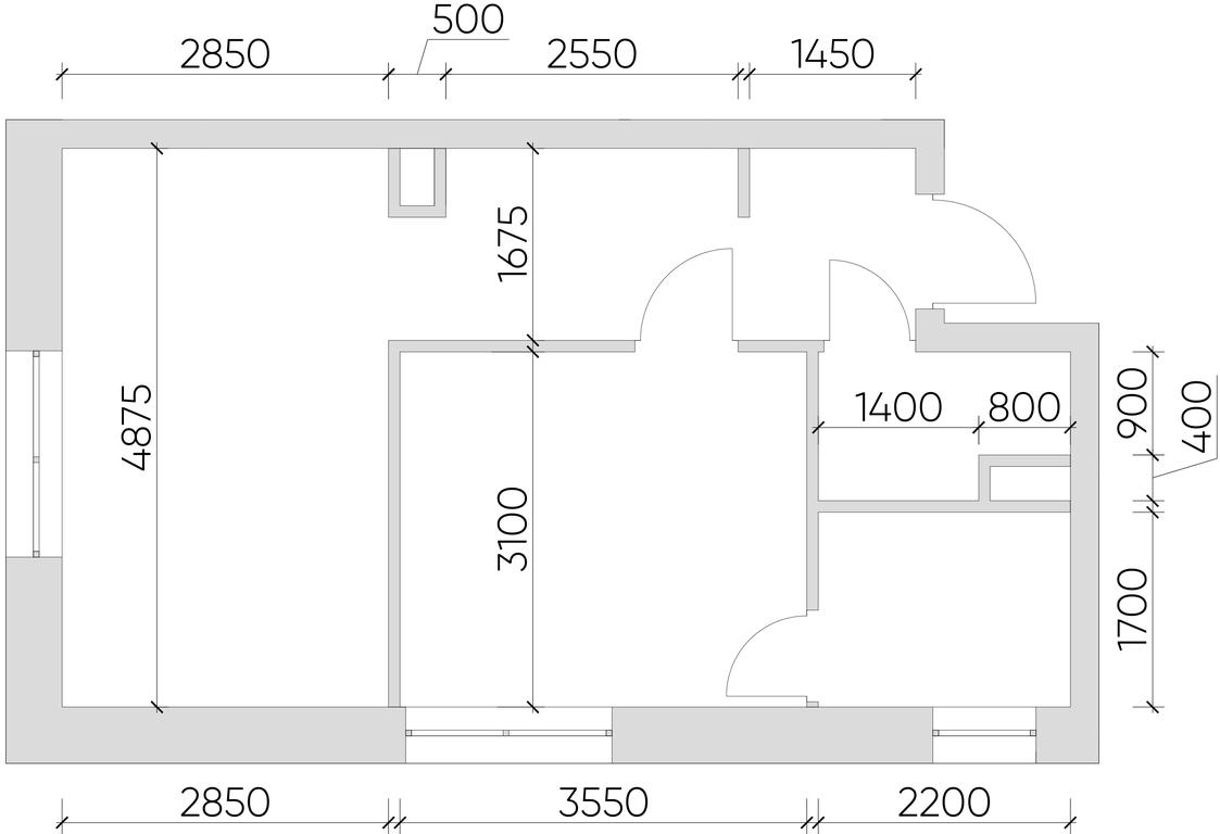 1-BD Apartment Sale, 38.4平方米 at Nice Loft, Avtomobilny Drive, 4, Moscow, Russia #2