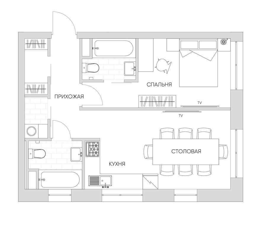 2-BD Apartment Sale, 44.8平方米 at Nice Loft, Avtomobilny Drive, 4, Moscow, Russia #1 2-BD Apartment Sale, 44.8平方米 at Nice Loft, Avtomobilny Drive, 4, Moscow, Russia #1