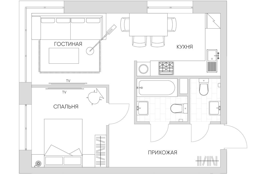 2-BD Apartment Sale, 43.4平方米 at Nice Loft, Avtomobilny Drive, 4, Moscow, Russia #1 2-BD Apartment Sale, 43.4平方米 at Nice Loft, Avtomobilny Drive, 4, Moscow, Russia #1