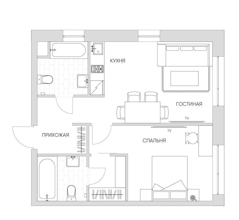 2-BD Apartment Sale, 48 sq. m. at Nice Loft, Avtomobilny Drive, 4, Moscow, Russia #1 2-BD Apartment Sale, 48 sq. m. at Nice Loft, Avtomobilny Drive, 4, Moscow, Russia #1
