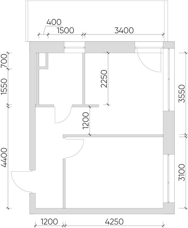 1-BD Apartment Sale, 46.1 sq. m. at Nice Loft, Avtomobilny Drive, 4, Moscow, Russia #2 1-BD Apartment Sale, 46.1 sq. m. at Nice Loft, Avtomobilny Drive, 4, Moscow, Russia #2