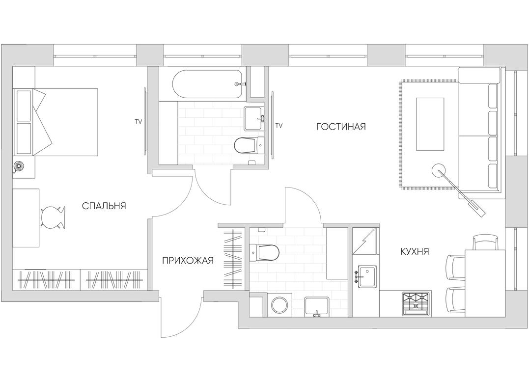 Продажа 2-комн. квартиры, 55,91 м² в ЖК «N’ice Loft (Найс Лофт)», Автомобильный проезд, 4, Москва, Россия #1 Продажа 2-комн. квартиры, 55,91 м² в ЖК «N’ice Loft (Найс Лофт)», Автомобильный проезд, 4, Москва, Россия #1